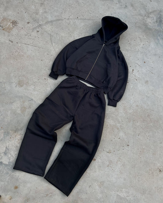 BLACK LEGACY zip up sweatsuit